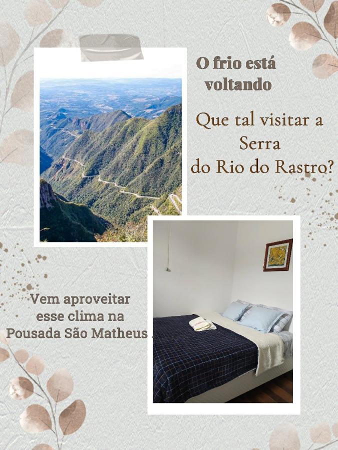 Pousada Sao Matheus- Lauro Mueller-Sc Lauro Muller Exteriér fotografie